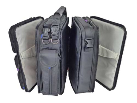 Brightline Bags maakt flexibel samen te stellen tassen voor piloten.